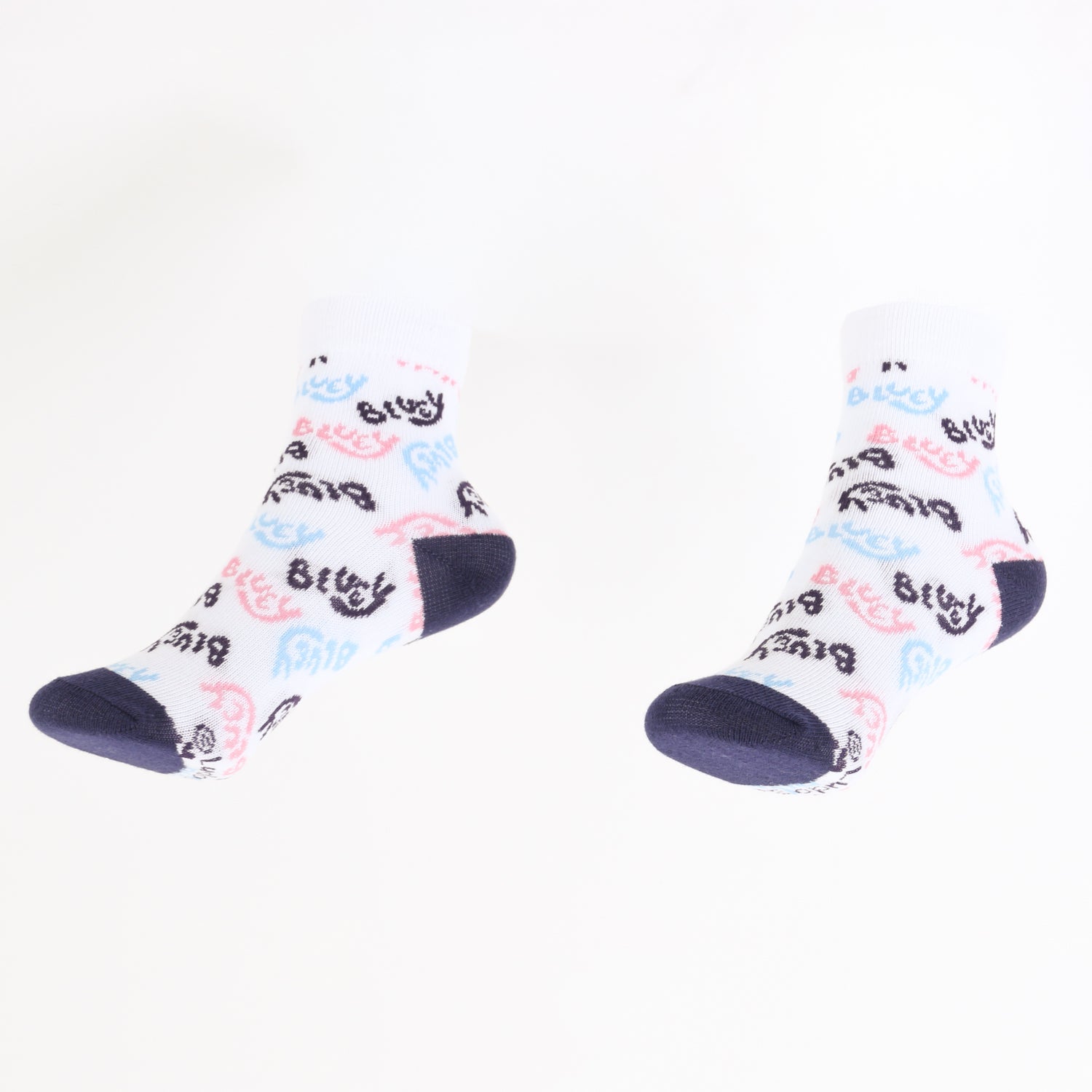 Tripack Calcetines Niña Blanco Full Print Bluey - Calcetines Chile | The Brands Club cl