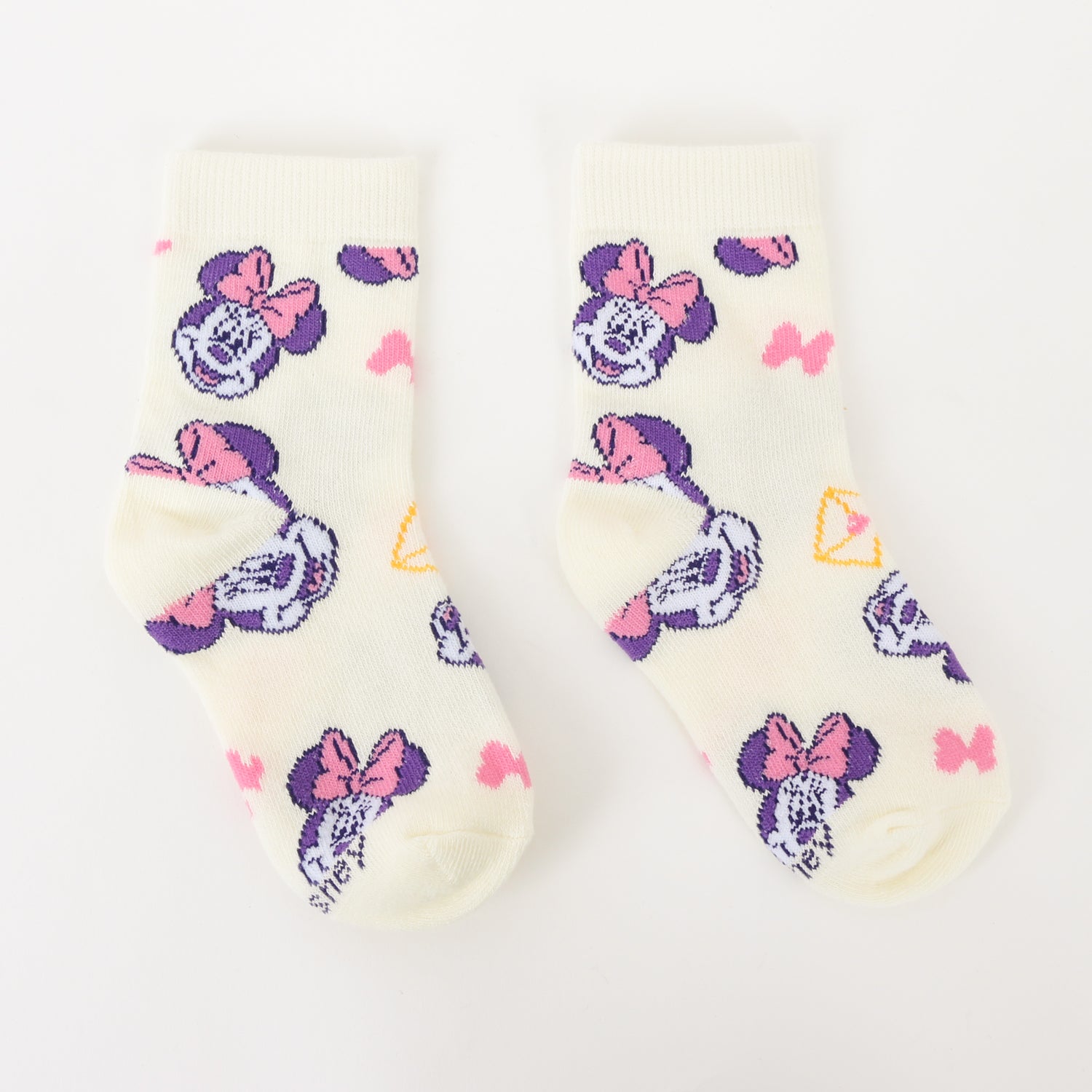 Tripack Calcetines Niña Blanco Minnie & Daisy Disney - Calcetines Chile | The Brands Club cl