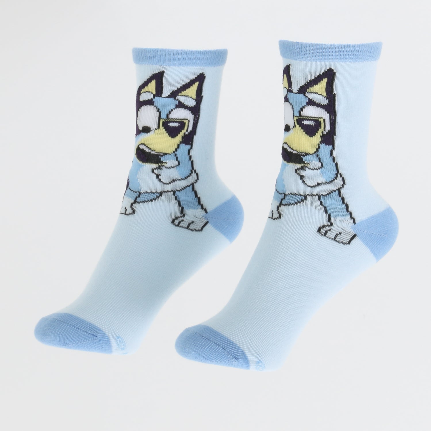 Bipack Calcetines Niña Bailando Celeste Bingo & Bluey - Calcetines Chile | The Brands Club cl