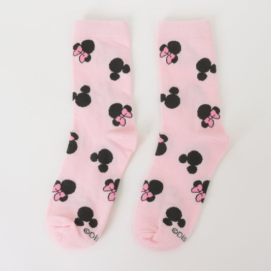 Bipack Calcetines Niña Full Print Minnie Rosado Disney - Calcetines Chile | The Brands Club cl