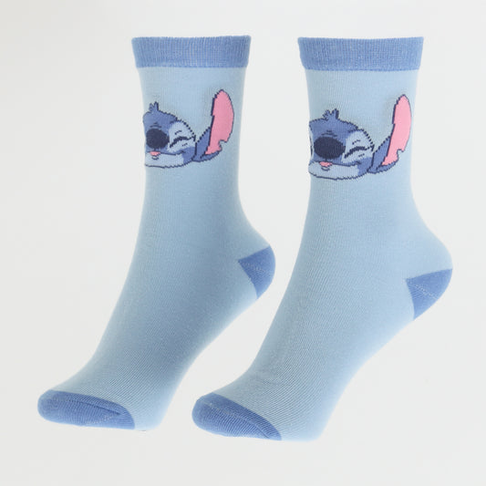 Bipack Calcetines Niña Full Print Lilo Stitch Celeste Disney - Calcetines Chile | The Brands Club cl