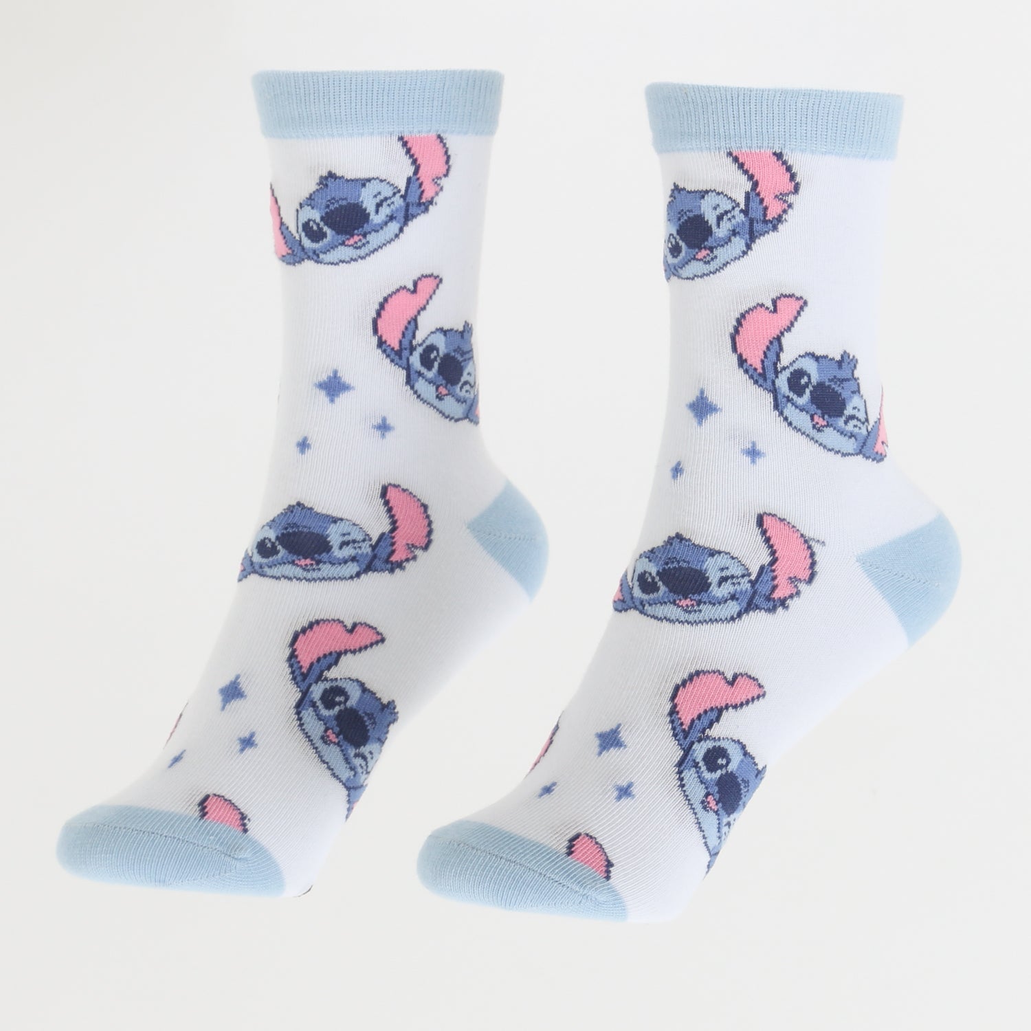 Bipack Calcetines Niña Full Print Lilo Stitch Celeste Disney - Calcetines Chile | The Brands Club cl