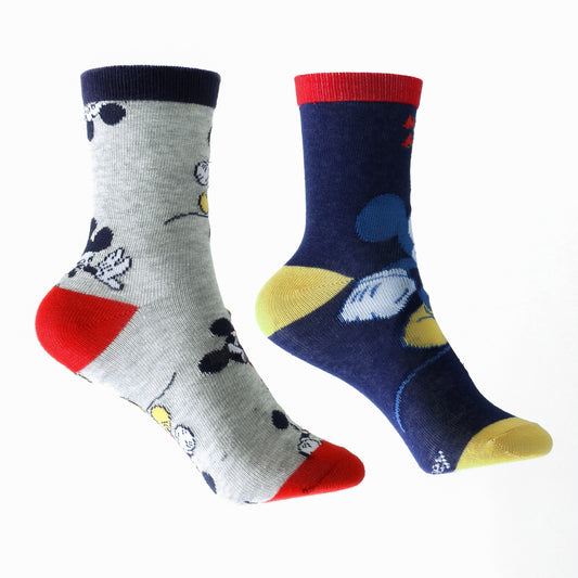Bipack Calcetines Niño Mickey Mouse Azul Disney - Calcetines Chile | The Brands Club cl