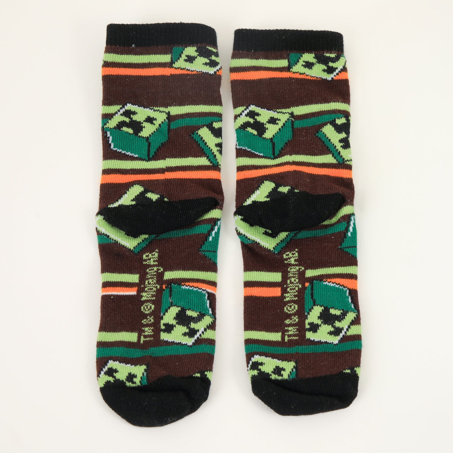 Bipack Calcetines Niño Creepers Verde Minecraft - Calcetines Chile | The Brands Club cl
