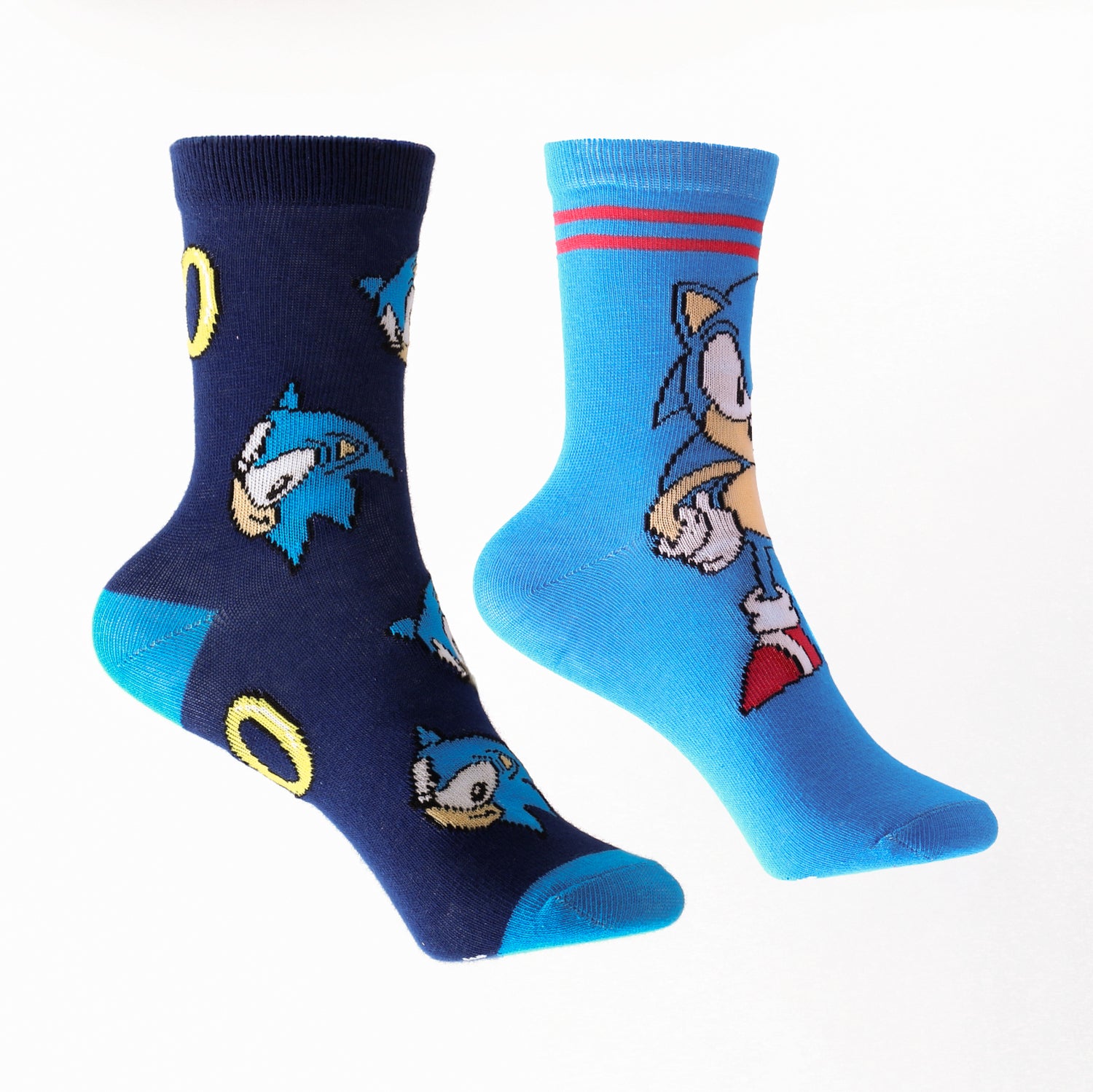 Bipack Calcetines Niño Full Print Azul Sonic - Calcetines Chile | The Brands Club cl