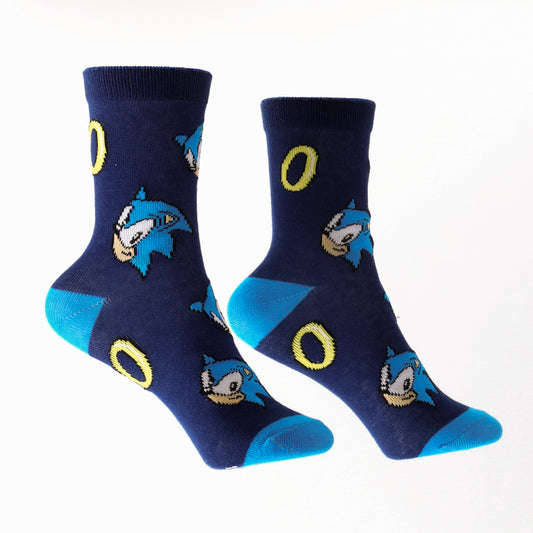 Bipack Calcetines Niño Full Print Azul Sonic - Calcetines Chile | The Brands Club cl