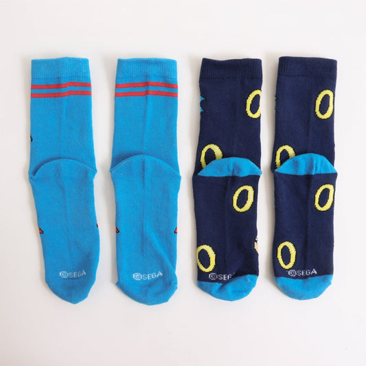 Bipack Calcetines Niño Full Print Azul Sonic - Calcetines Chile | The Brands Club cl