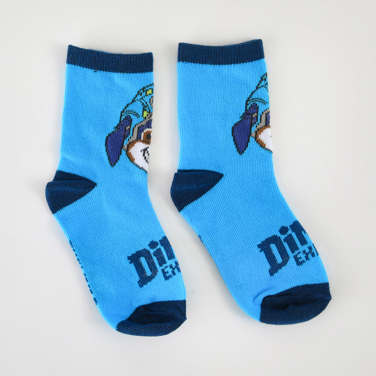 Calcetín 2P Niño Paw Patrol Dino Expert Celeste - Calcetines Chile | The Brands Club cl