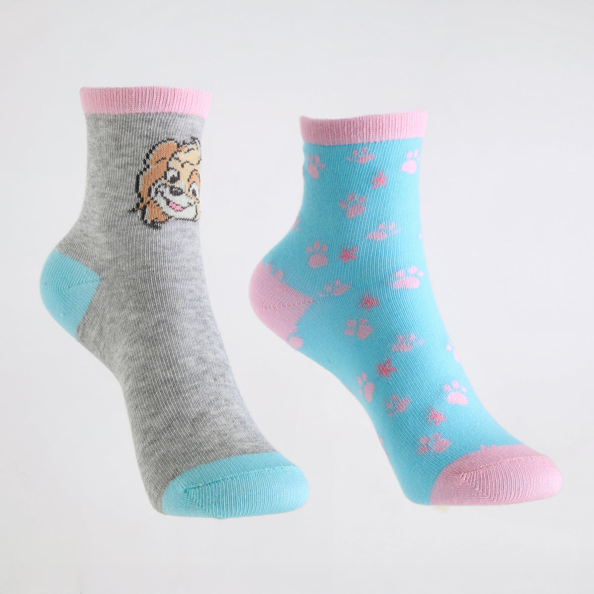 Calcetín 2P Niña Paw Patrol Skye Celeste - Calcetines Chile | The Brands Club cl