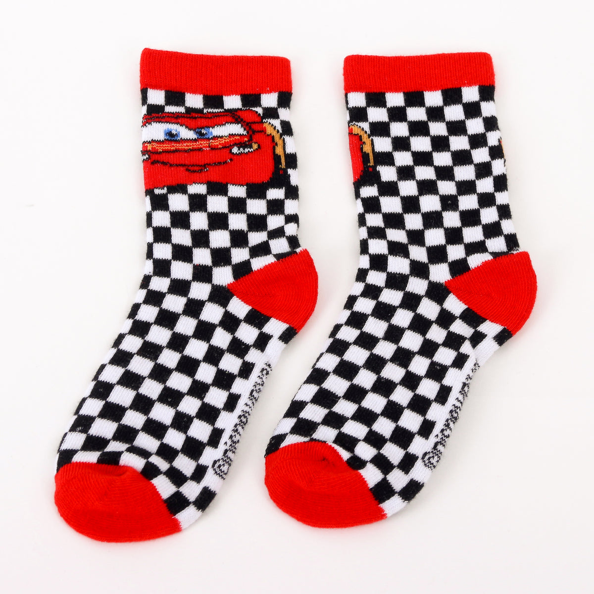 Calcetín 2P Niño Cars Disney Cuadrille Rojo - Calcetines Chile | The Brands Club cl