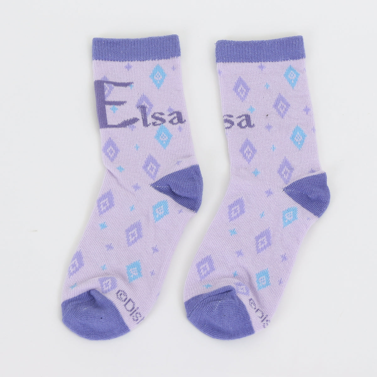 Calcetín 2P Niña Elsa Disney Morado - Calcetines Chile | The Brands Club cl