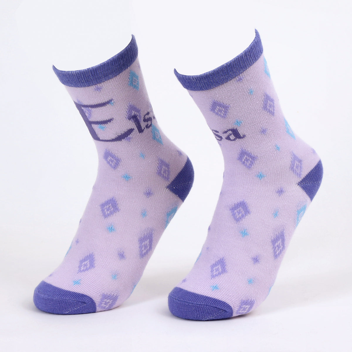 Calcetín 2P Niña Elsa Disney Morado - Calcetines Chile | The Brands Club cl