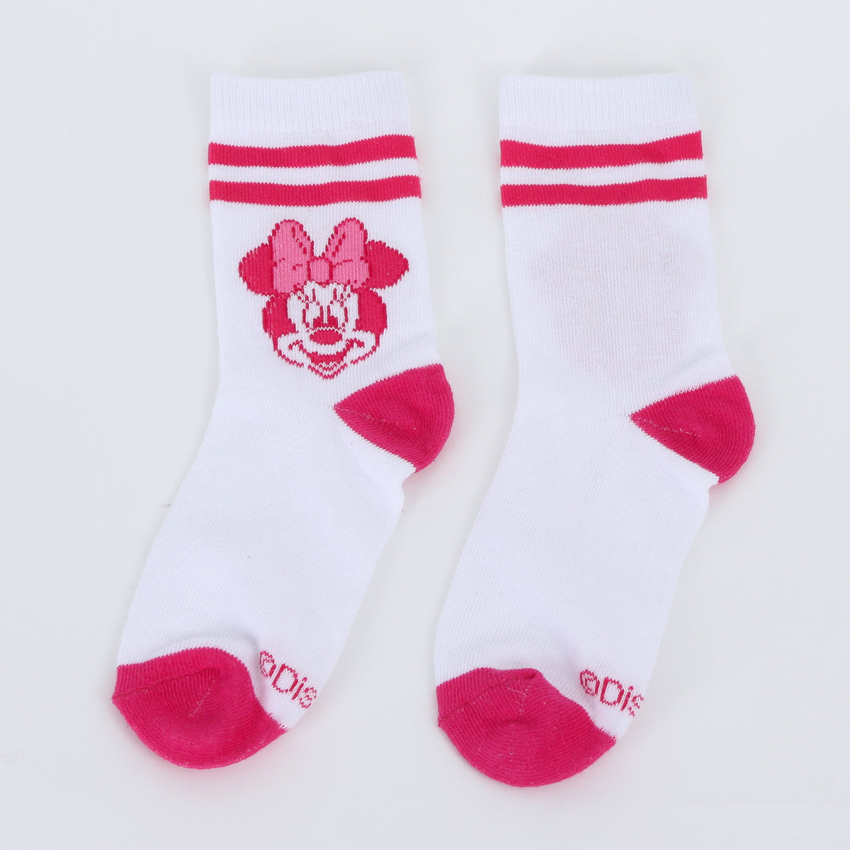 Calcetín 2P Niña Minnie Disney Guindsa Rosado