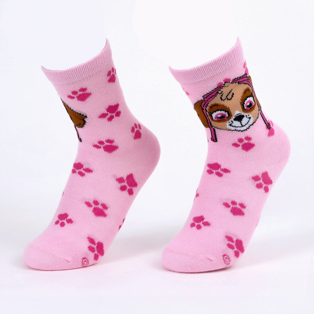 Calcetín 2P Niña Paw Patrol Skye Rosado - Calcetines Chile | The Brands Club cl