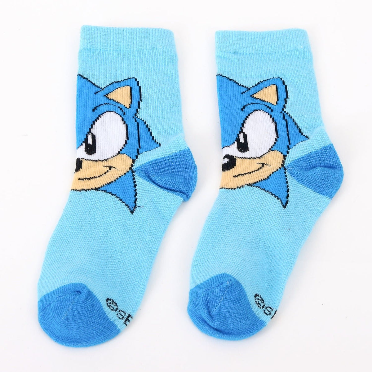 Calcetín 2P Niño Sonic Estampado Celeste - Calcetines Chile | The Brands Club cl