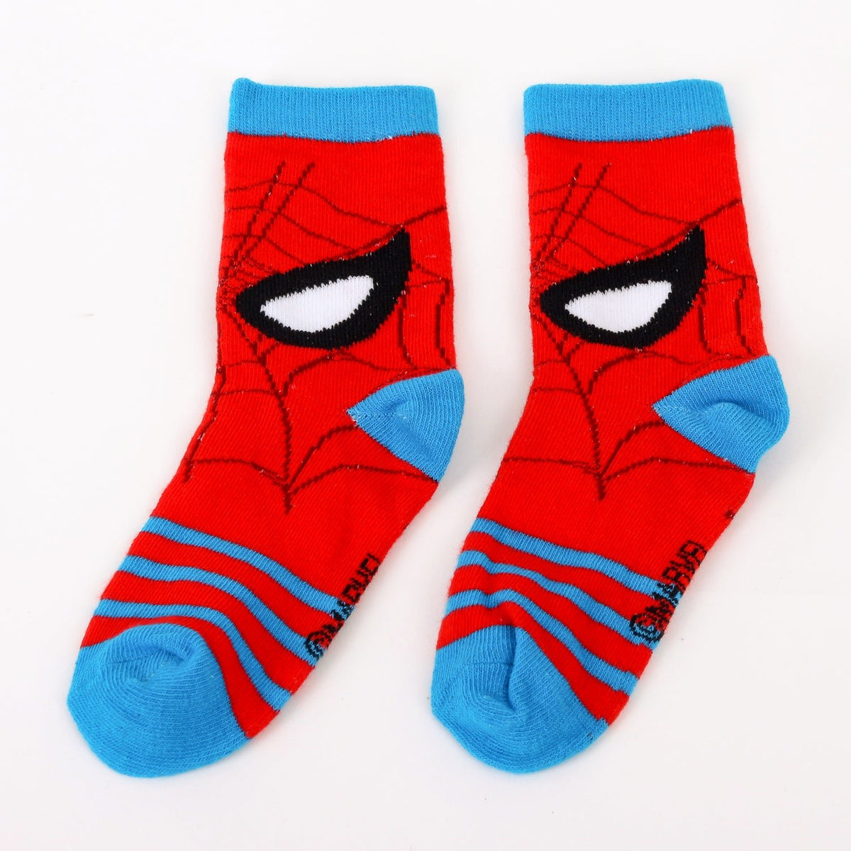 Calcetín 2P Niño Spiderman Marvel Cabeza Rojo - Calcetines Chile | The Brands Club cl