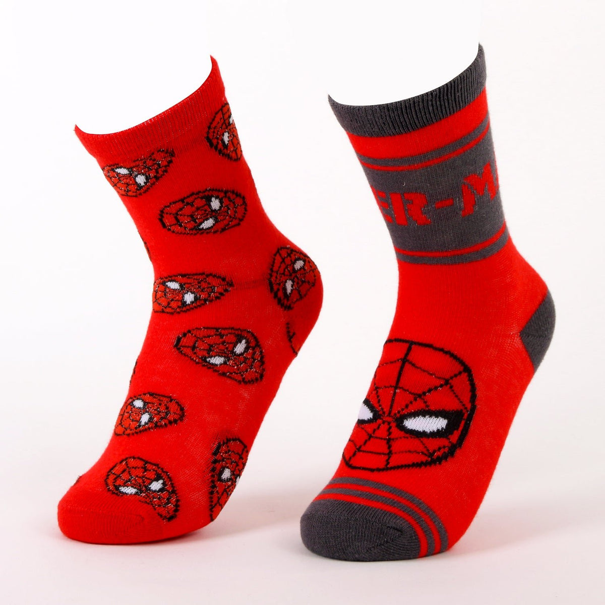 Calcetín 2P Niño Spiderman Marvel Full Print Rojo - Calcetines Chile | The Brands Club cl