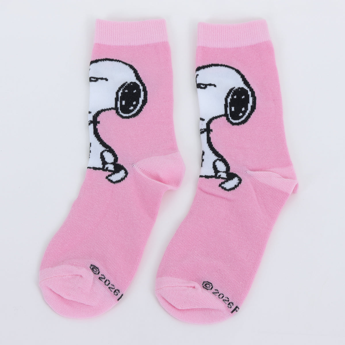 Calcetín 2P Mujer Snoopy Rosado - Calcetines Chile | The Brands Club cl