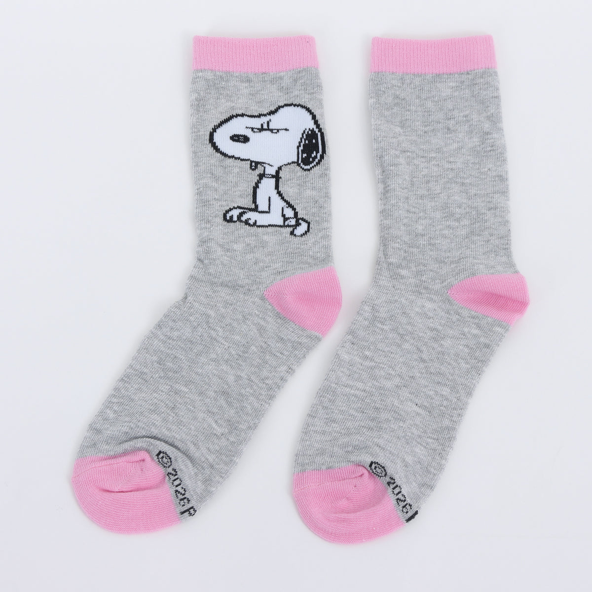 Calcetín 2P Mujer Snoopy Rosado - Calcetines Chile | The Brands Club cl