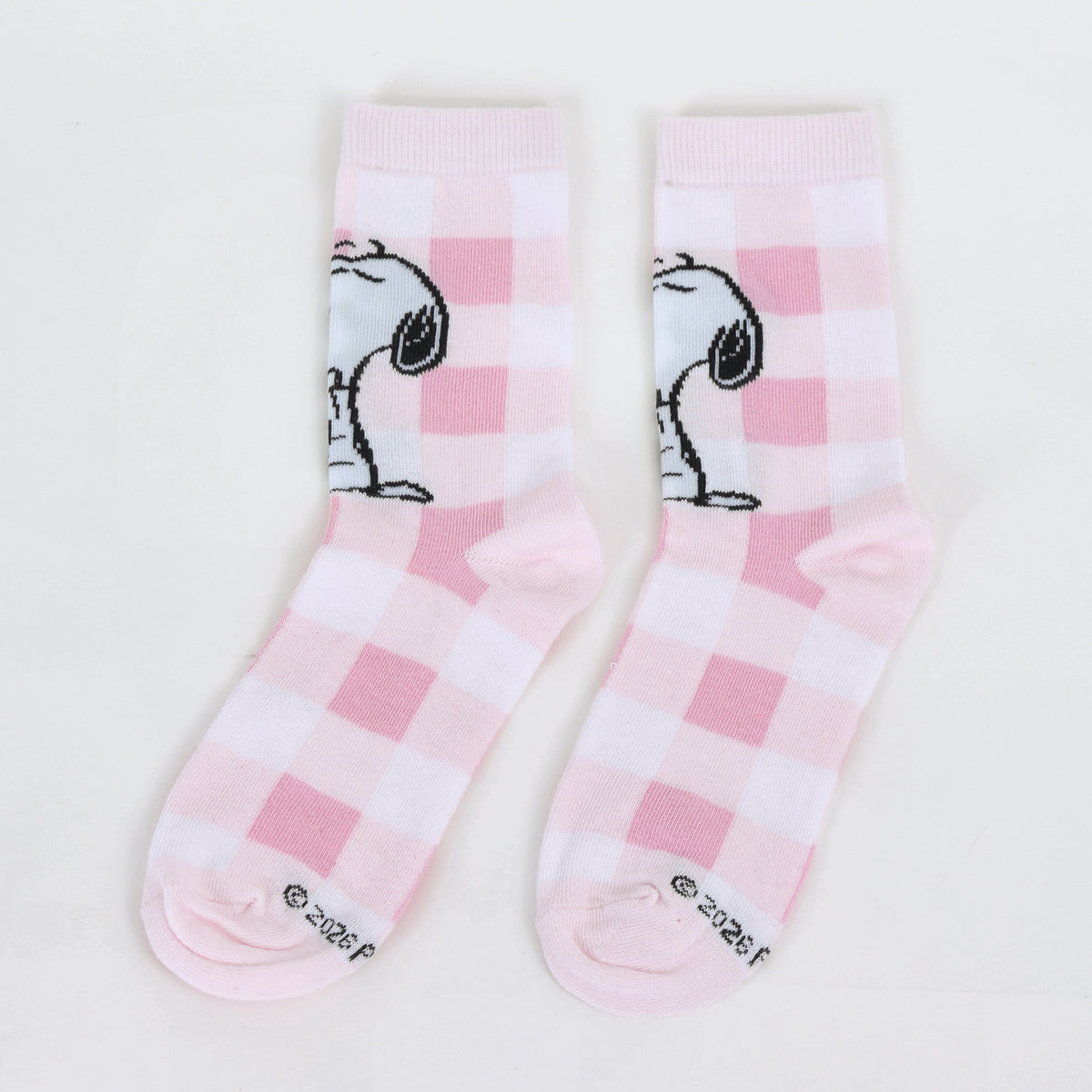 Calcetín 2P Mujer Snoopy Cuadrille Rosado - Calcetines Chile | The Brands Club cl