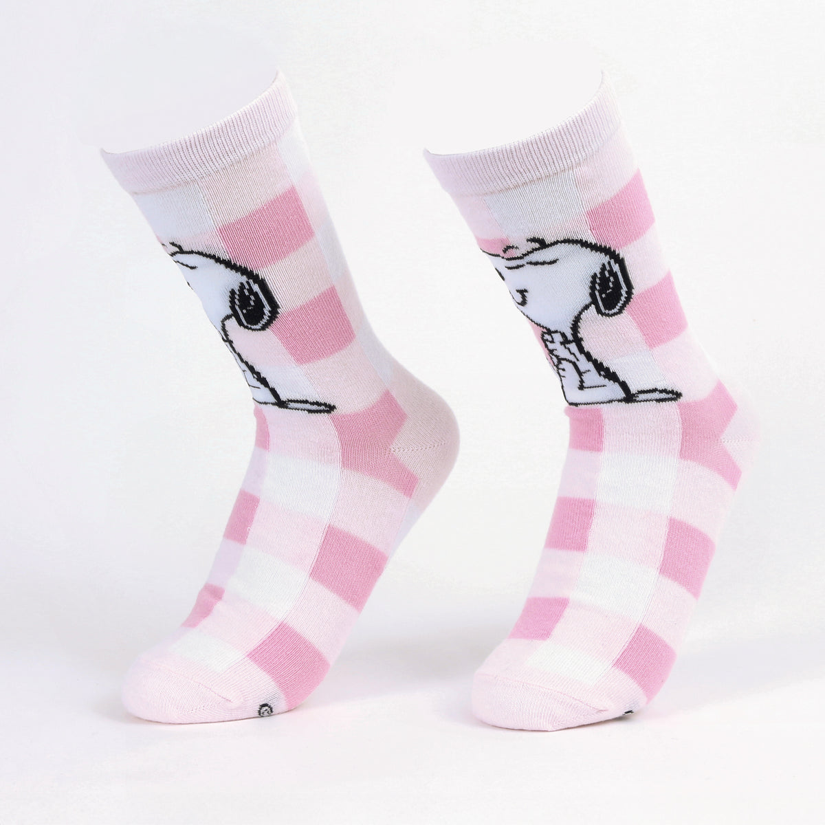 Calcetín 2P Mujer Snoopy Cuadrille Rosado - Calcetines Chile | The Brands Club cl