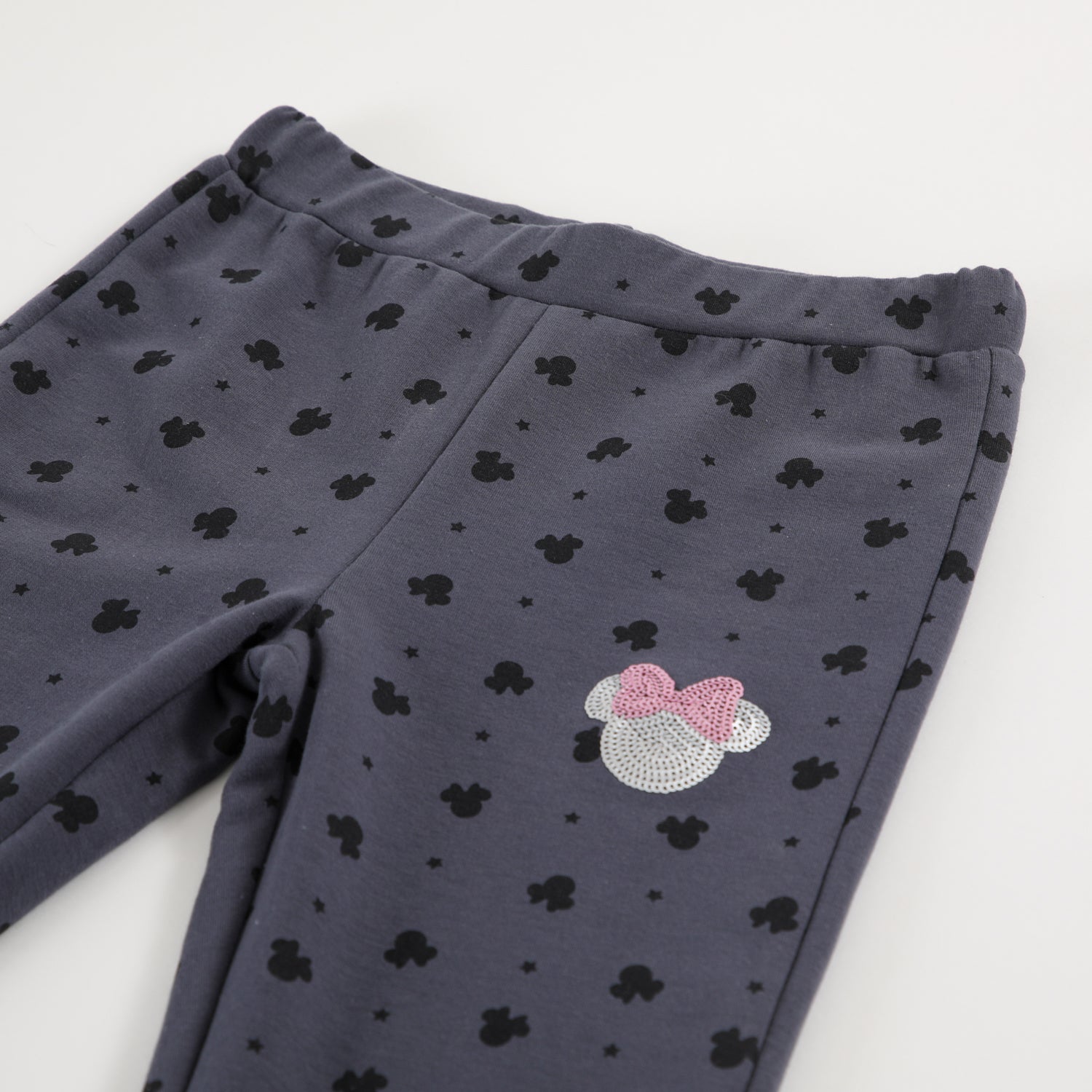 Calza Niña Minnie Figuritas Gris Disney