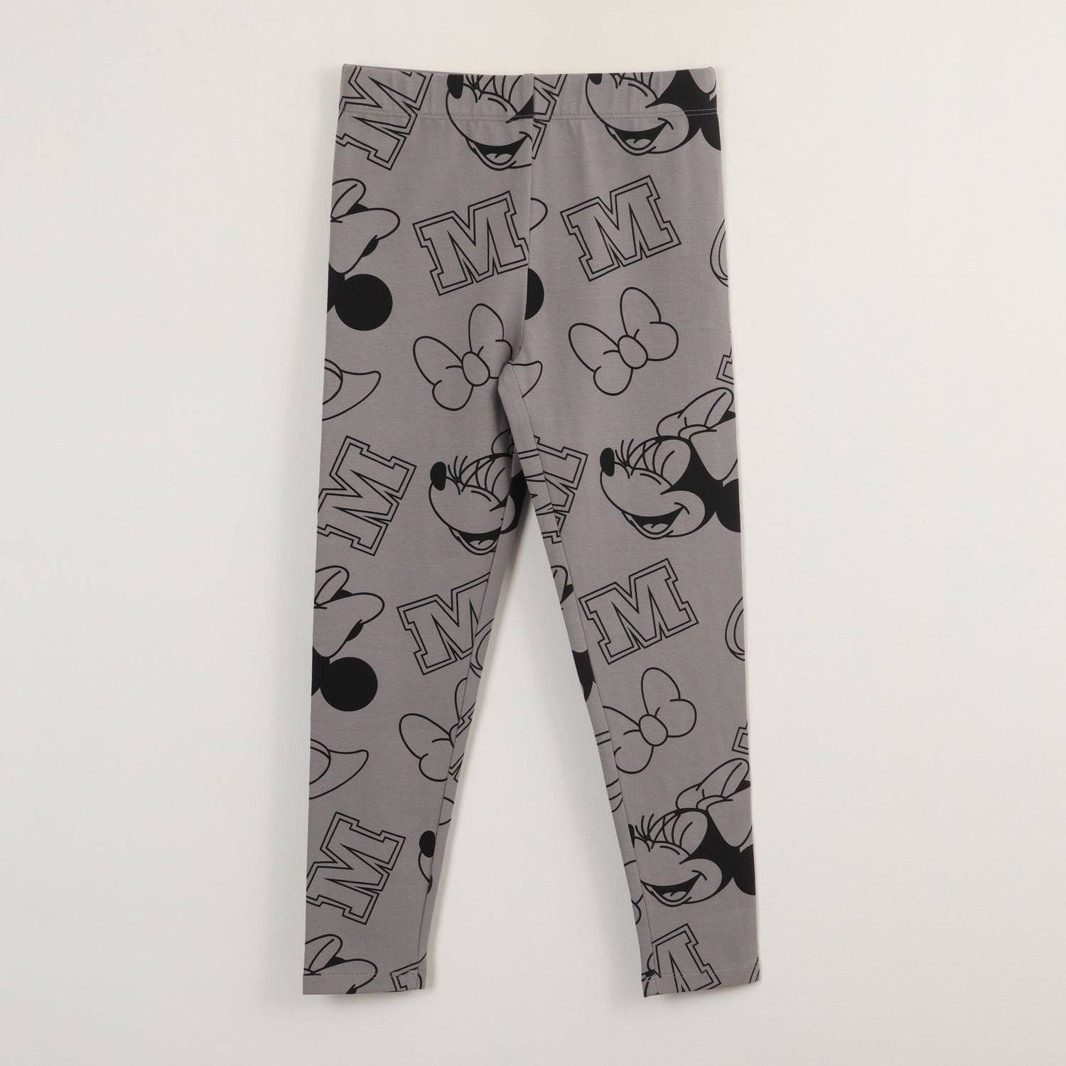 Calza Niña Minnie Print Gris Disney