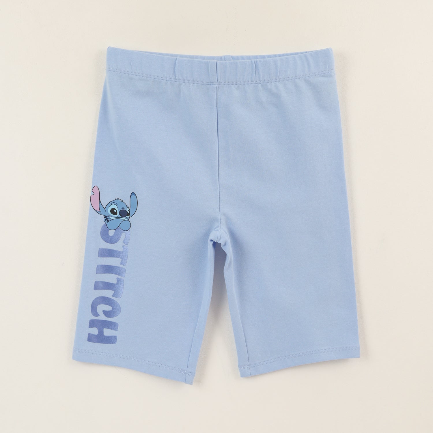 Calza Niña Biker Denim Celeste Lilo & Stitch Disney