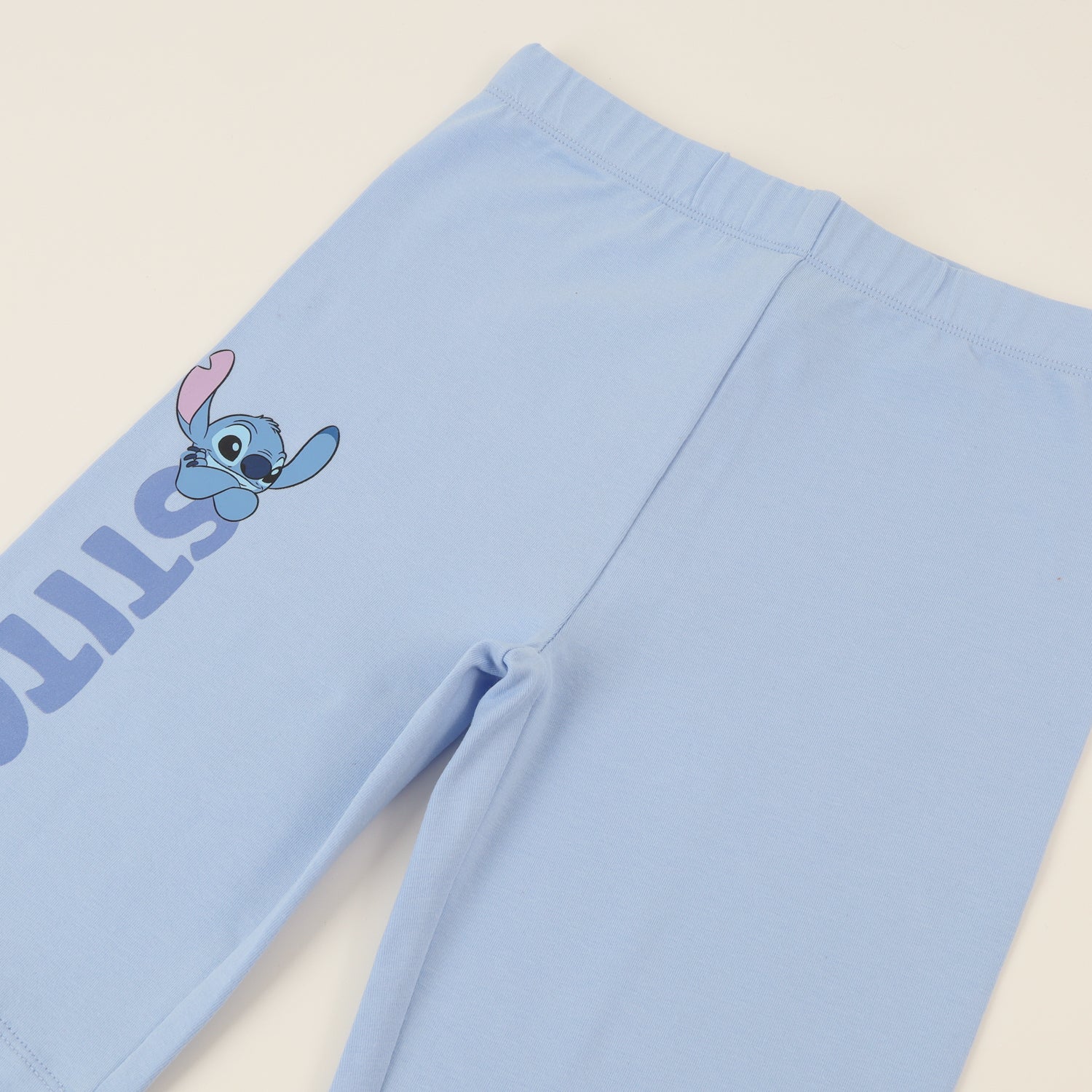 Calza Niña Biker Denim Celeste Lilo & Stitch Disney