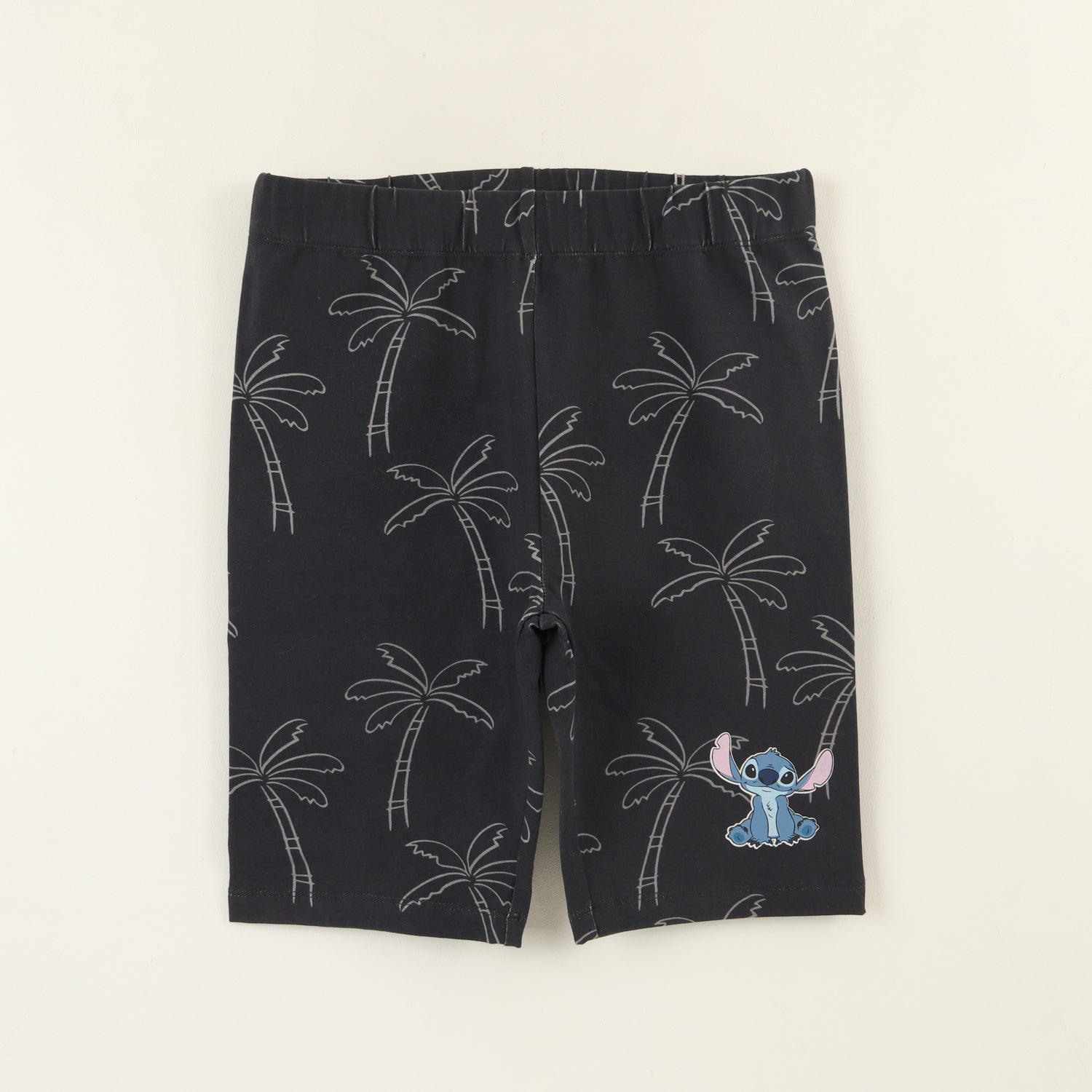 Calza Niña Biker Gris Oscuro Print Lilo & Stitch Disney