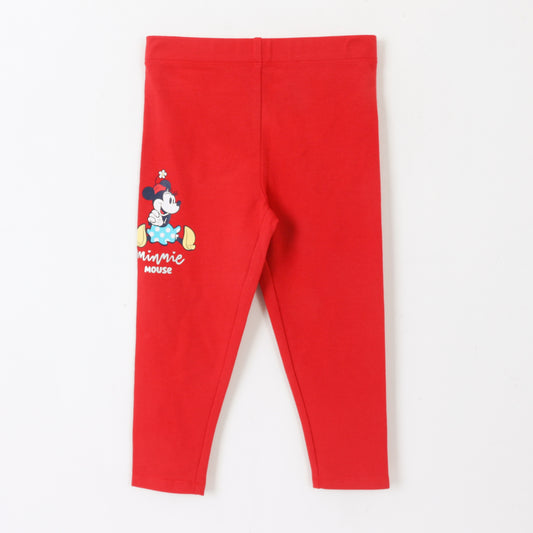 Calza Niña Minnie Mouse Rojo Disney - Calzas Chile | The Brands Club cl