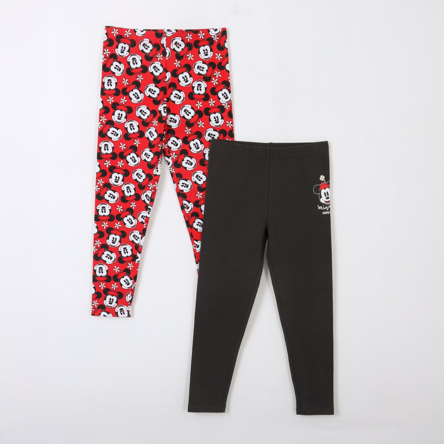 Bipack Calza Niña Full Print Minnie Mouse Rojo Disney - Calzas Chile | The Brands Club cl