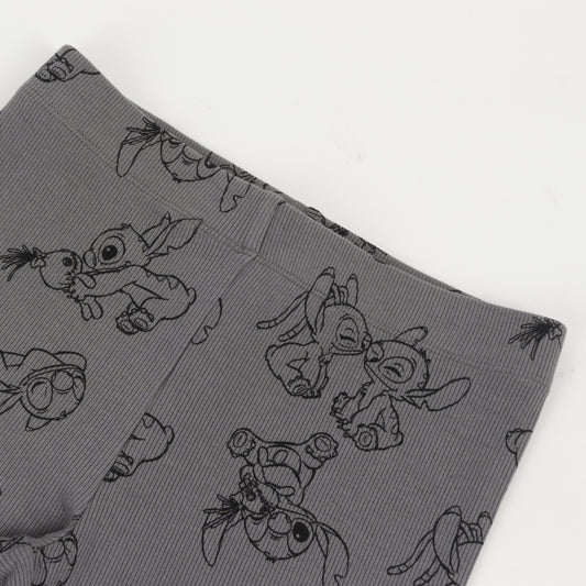 Calza Niña Lineal Lilo & Stitch Gris Disney - Calzas Chile | The Brands Club cl