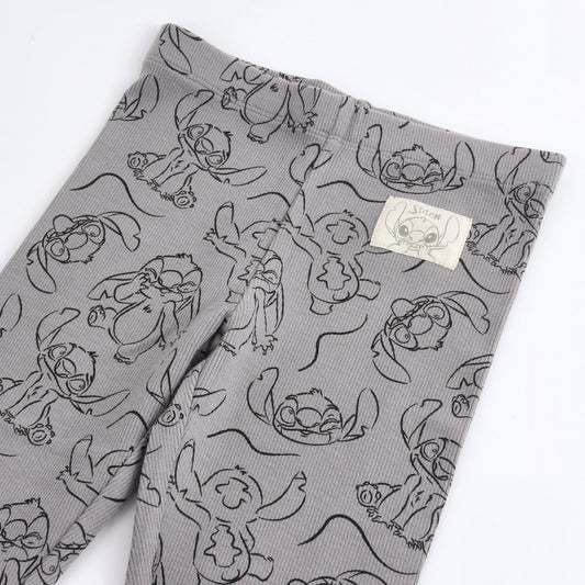 Calza Niña Rib Stitch Gris Disney - Calzas Chile | The Brands Club cl