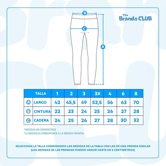 Calza Niña Rib Stitch Gris Disney - Calzas Chile | The Brands Club cl