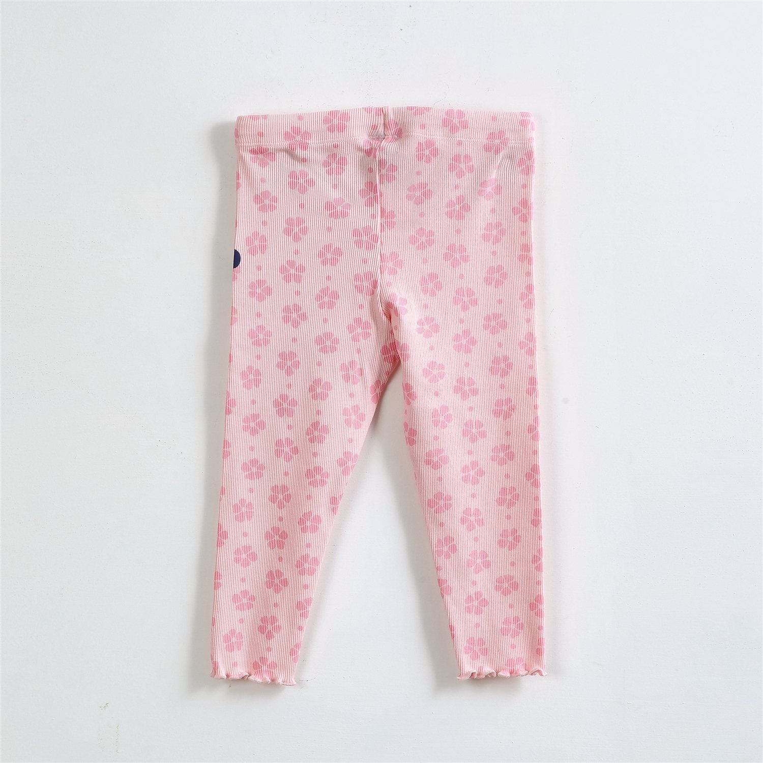 Calza Niña Minnie Disney Rib Rosado