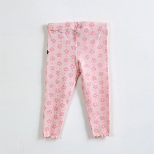 Calza Niña Minnie Disney Rib Rosado - Calzas Chile | The Brands Club cl
