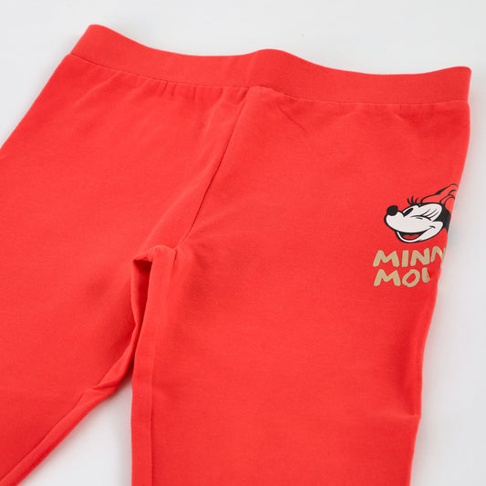 Calza Niña Minnie Disney Cara Rojo - Calzas Chile | The Brands Club cl