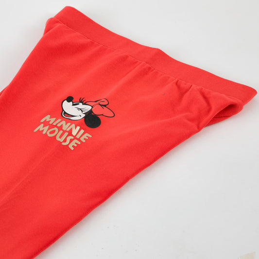 Calza Niña Minnie Disney Cara Rojo - Calzas Chile | The Brands Club cl