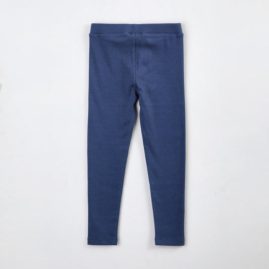 Calza Niña Minnie Disney Rib Azul - Calzas Chile | The Brands Club cl