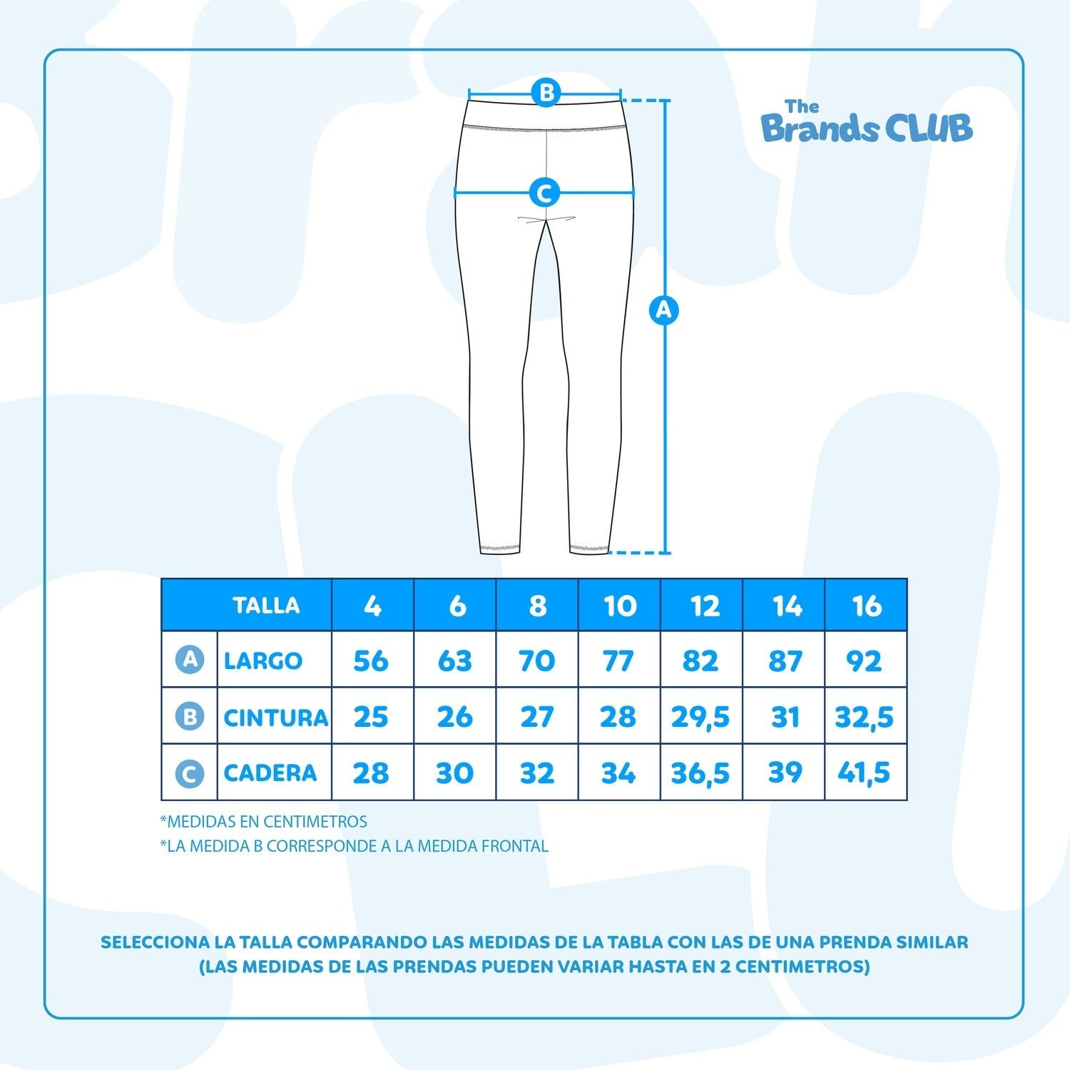 Calza Niña Minnie Disney Rib Azul - Calzas Chile | The Brands Club cl