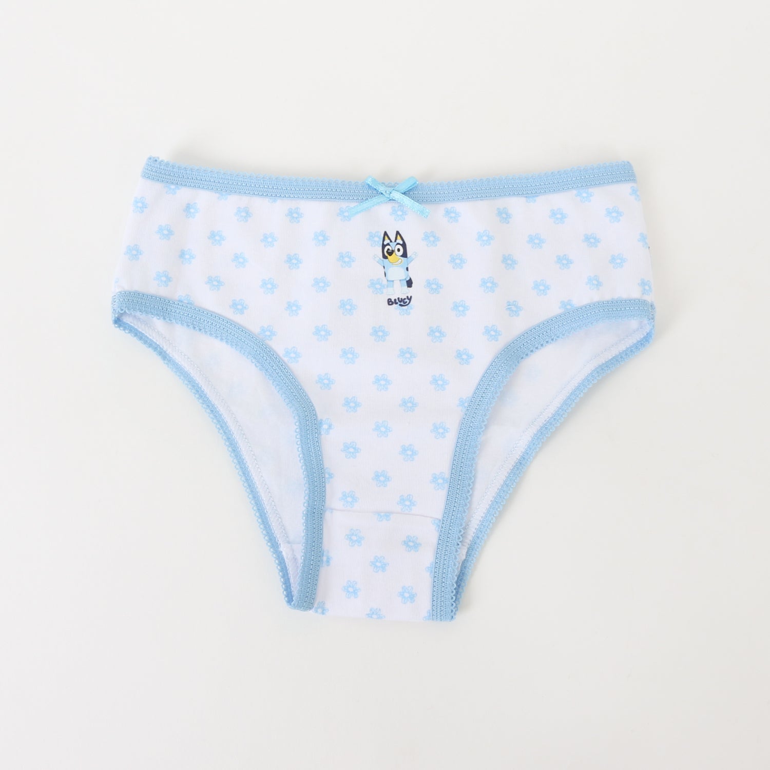 Tripack Calzón Niña Blanco Full Print Flores Bluey - Calzones Chile | The Brands Club cl