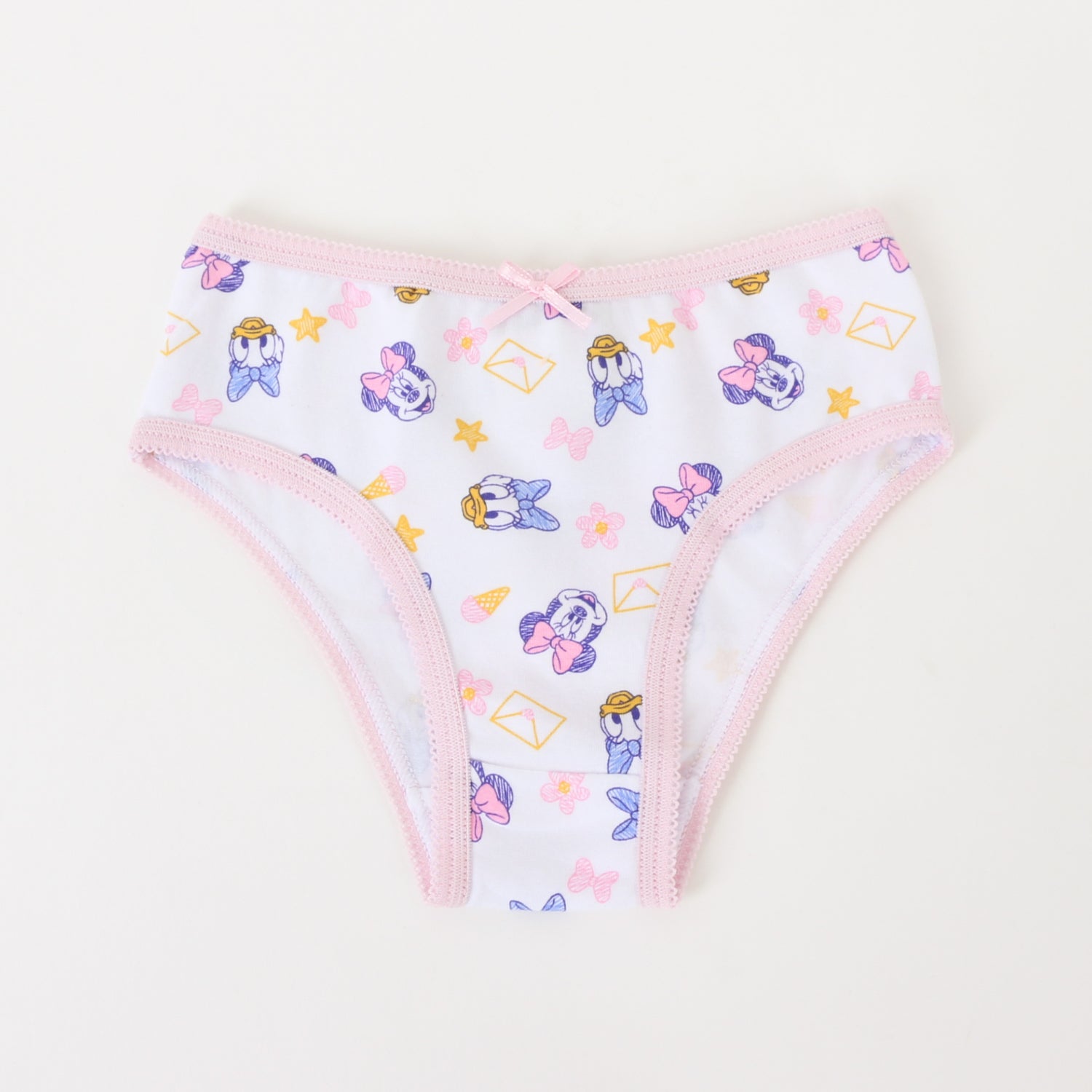 Tripack Calzón Niña Rosado Full Print Minnie & Daisy Disney