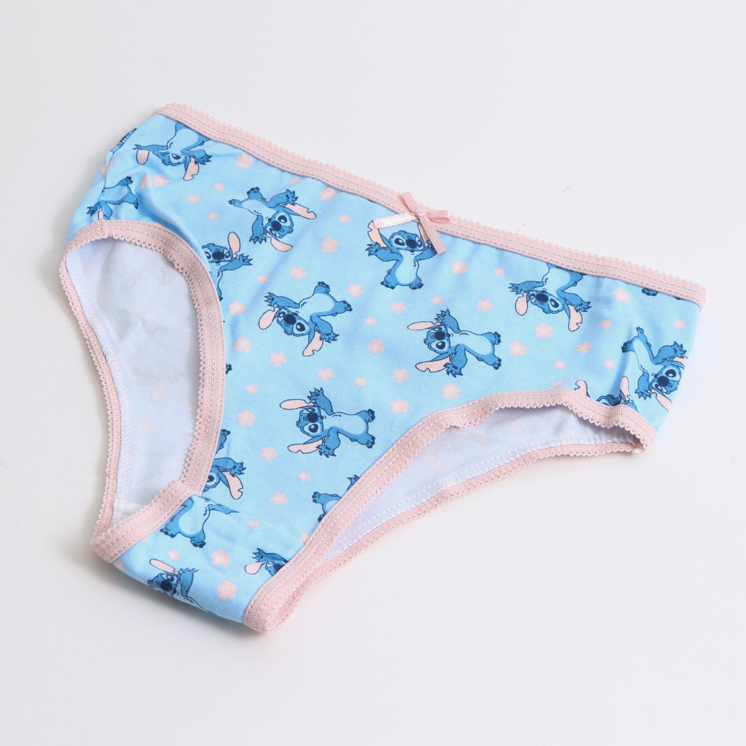Tripack Calzón Niña Full Print Lilo & Stitch Celeste Disney - Calzones Chile | The Brands Club cl