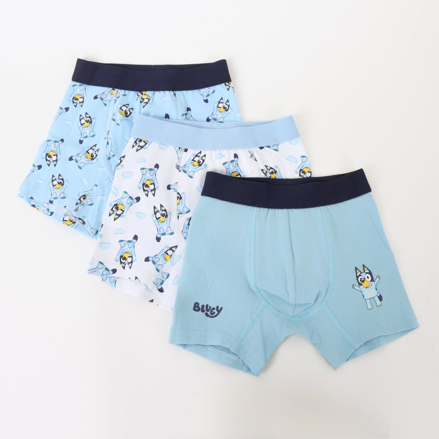 Tripack Bóxer Niño Celeste Full Print Bluey - Boxers Chile | The Brands Club cl
