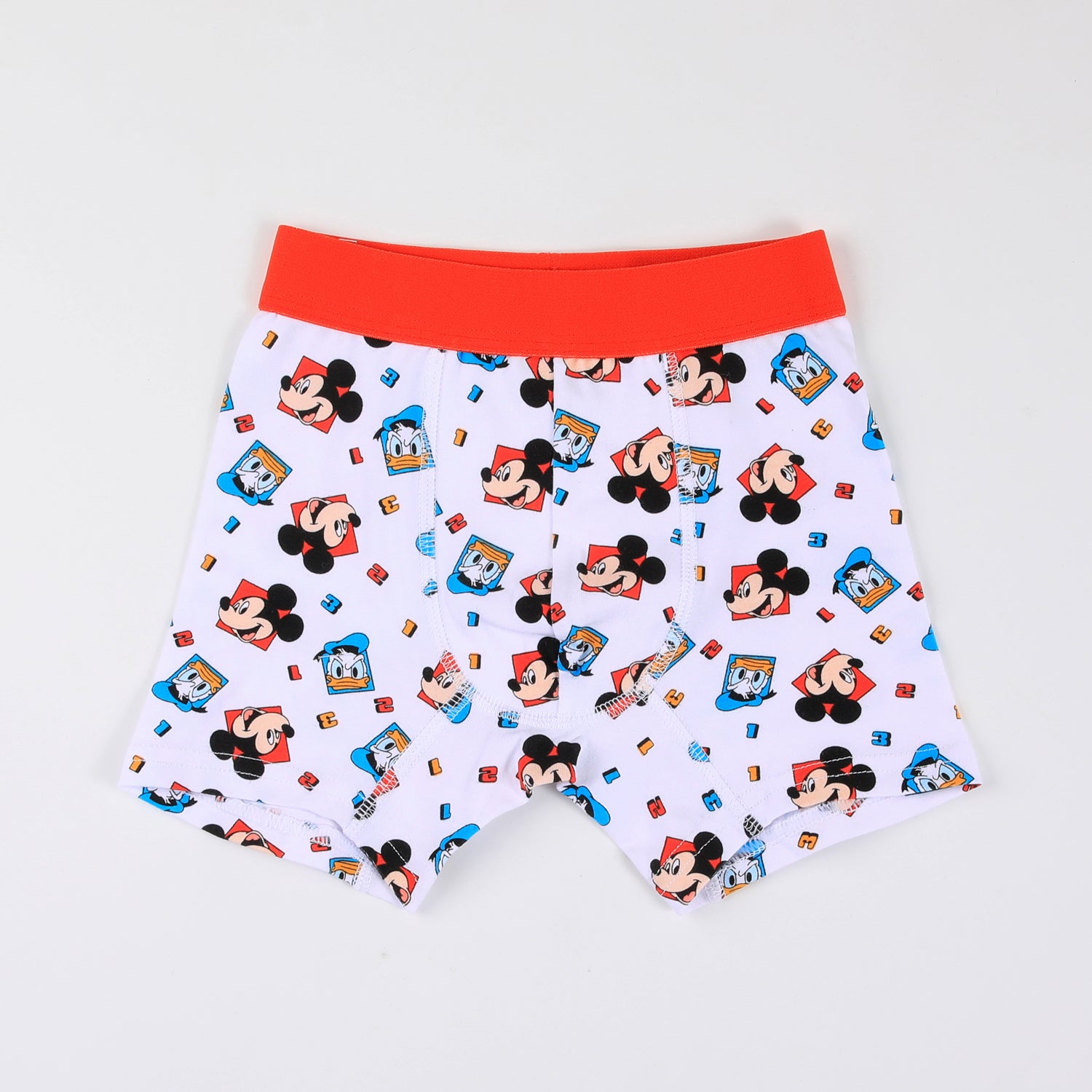 Tripack Bóxer Niño Full Print Mickey & Donald Blanco Disney - Boxers Chile | The Brands Club cl