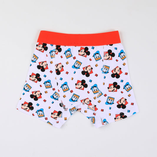 Tripack Bóxer Niño Full Print Mickey & Donald Blanco Disney - Boxers Chile | The Brands Club cl
