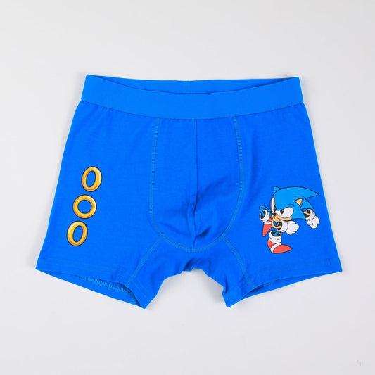 Tripack Bóxer Niño Full Print Azul Sonic - Boxers Chile | The Brands Club cl