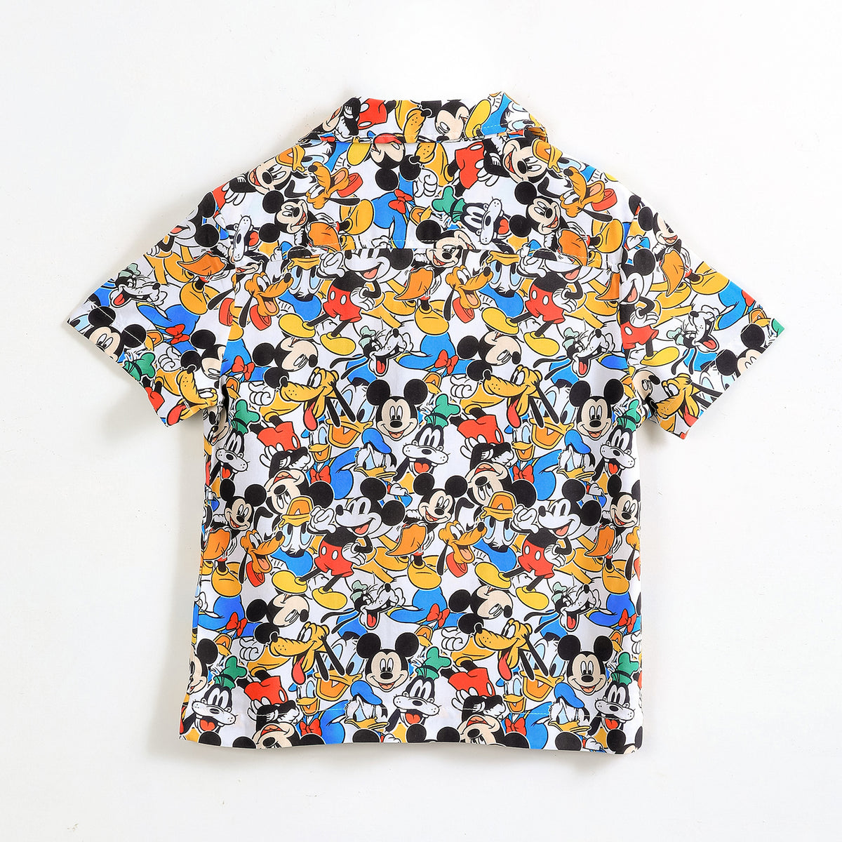 Camisa Manga Corta Niño Mickey Disney Blanco - Camisas Chile | The Brands Club cl