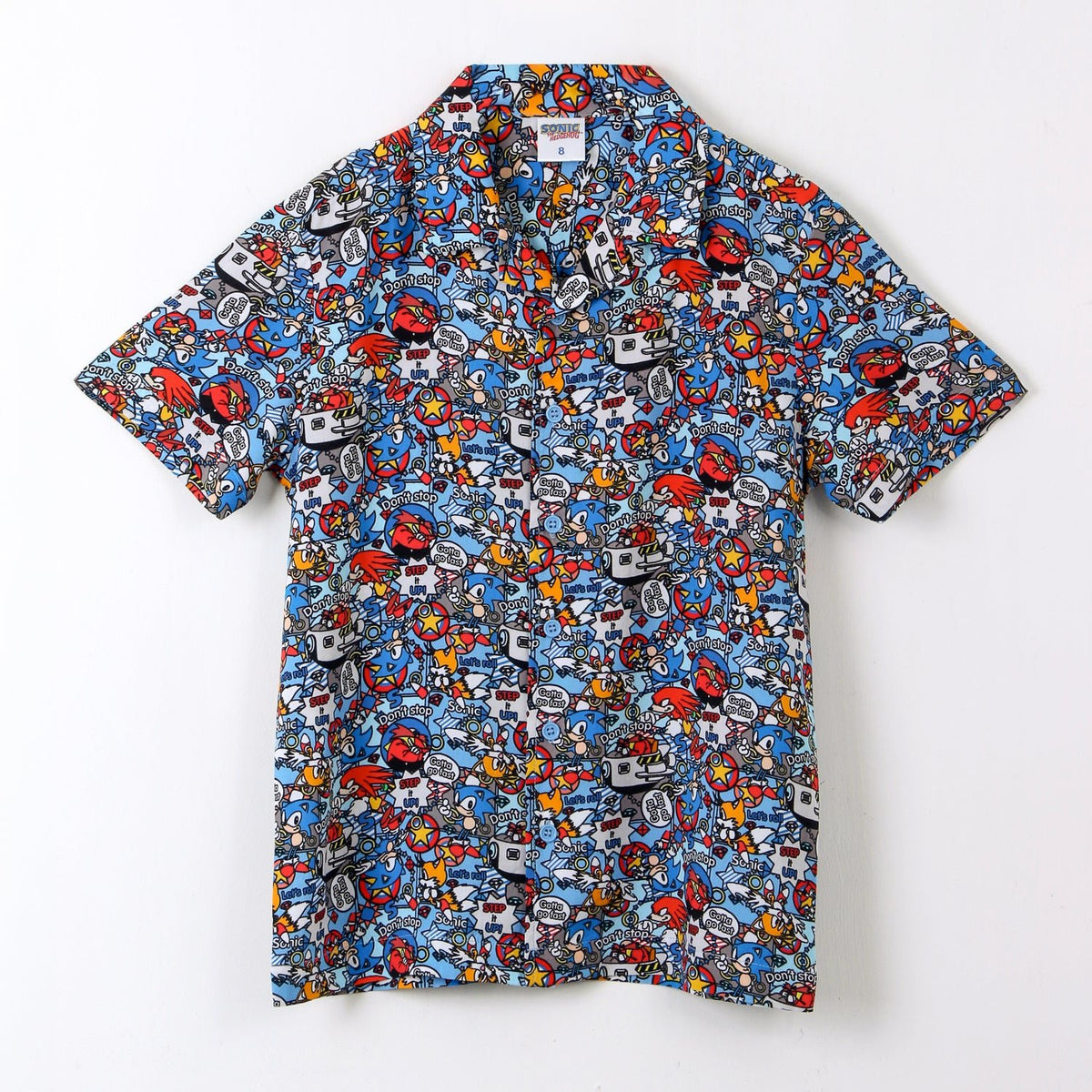 Camisa Manga Corta Niño Sonic Multicolor - Poleras Chile | The Brands Club cl